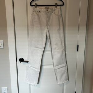 Abercrombie & Fitch white Straight Jeans